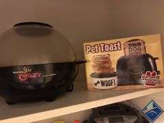 Pet Toast Toaster, West Bend Stir Crazy Popcorn Popper, Kettle, etc.