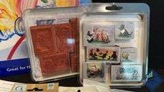 Finger Paint Pad, Heart Shaped Pocket Hugs, Vintage Gillette Razor, etc.