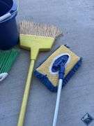 Mop, Brooms, Bucket, etc.