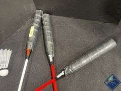 Penn Badminton Rackets & Shuttlecocks - Used