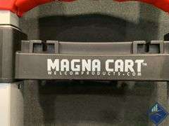 150 lbs Stair Climbing 6-Wheel Folding Aluminum Hand Truck with Tote Attachment - Used - Used