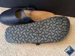 Birki’s Blue Leather Shoes, Size EU 40