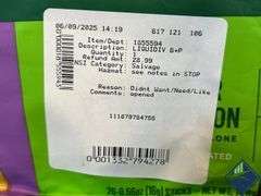 Liquid I.V. Hydration Multiplier + Energy Drink Mix, Blackberry Peach (26 Pack)