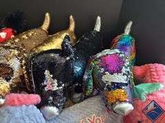Sequined Dachshund Stuffies