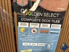 Golden Select Composite Deck Tiles