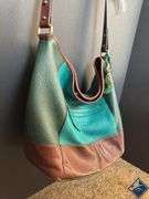 Isaac Mizrahi Genuine Leather Hobo Shoulder Bags