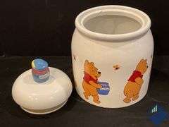 Winnie Tthe Pooh Cookie Jar & Mugs