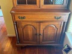 Wooden Windowed Hutch