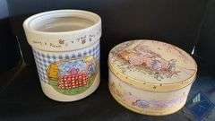 Winnie the Pooh Spinning Top, Jack in the Box, Tins, etc.