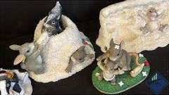 Winter Themed Animal Figurines