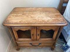 John A Colly & Sons Wooden Nighstand