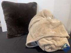 Berkshire Life LuxeLoft Blanket & Throw Pillow - Mixed Condition