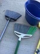 Mop, Brooms, Bucket, etc.
