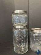 4 Oversized Mason Jars