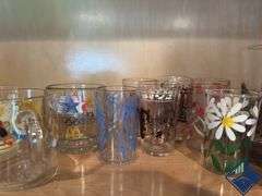 Floral Glasses