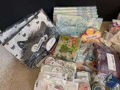 Assortment of Soaps, Flossers, Pill Compartments, etc.