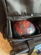 Bowling Balls & Rolling Bag