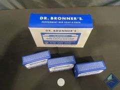 Dr Bronner's Pure Castille Peppermint Bar Soap - Mixed Condition