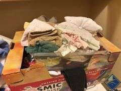 Assortment of Towels, Wash Rags, Cleaning Rags, etc.