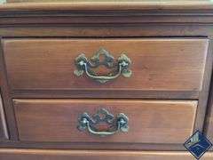 John M Smith Company Vintage Dresser & Mirror