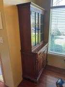 Wooden Windowed Hutch