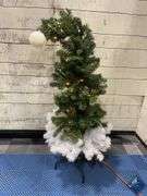 Merry Christmas Lighted Cone Tree - Used