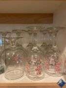 Cut Glass Wine Glasses, Drinking Glasses, etc.
