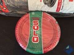 Solo Plates, Cups & Hot Drink Lids