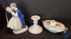 Vintage Teapot & Figurine Assortment
