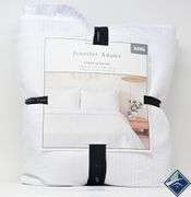 Jennifer Adams 3-Piece Stonewashed King Quilt Set White - Retail: $ 89.99  - Used