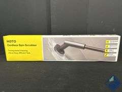 HOTO Cordless Spin Scrubber: 2.5 N·M Torque, Six Brush Heads, IPX7 Rated