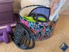 Light Workout Gear- Weights, Tension Cords, etc.