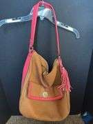 Isaac Mizrahi Genuine Leather Hobo Shoulder Bags