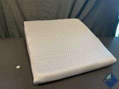 Grey Memory Foam Wedge Pillow - Like New