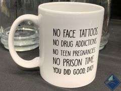 Assortment of Glassware & Coffee Mugs