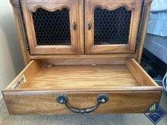 John A Colly & Sons Wooden Nighstand
