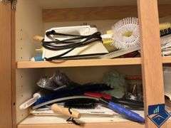 Hand Iron, Fabric Shaver, Cleaning Supplies, etc.