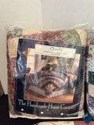 Hand Quilted Parquet & Misc. Quilts *strong odor*