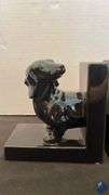 Ceramic Dog Bookends