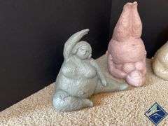 Chubby Yoga Lady Figurines