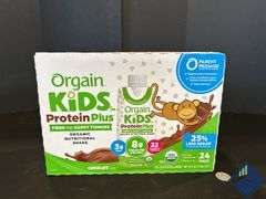 Orgain Organic Kids Nutritional Protein Shake, Chocolate 8.25 Fl Oz (Pack of 12)