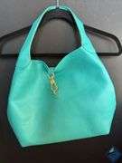 Isaac Mizrahi Genuine Leather Hobo Shoulder Bag & Teal Bag