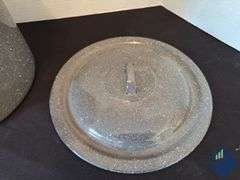 Enamel Pot & Strainer