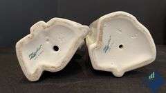 Vintage Zaphir Porcelain Kissing & Reading Children Figurines