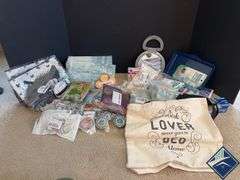 Assortment of Soaps, Flossers, Pill Compartments, etc.