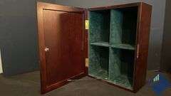Bombay Company Mahogany Framed Photo Box with Picture Frames