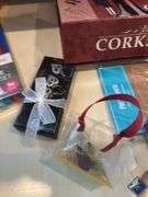 Corkscrew Remover & Wine Glass Charms