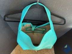 Isaac Mizrahi Genuine Leather Hobo Shoulder Bag & Teal Bag