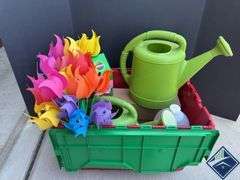 Watering Cans, Miracle Gro, Yard Decorations, etc.