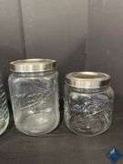 4 Oversized Mason Jars